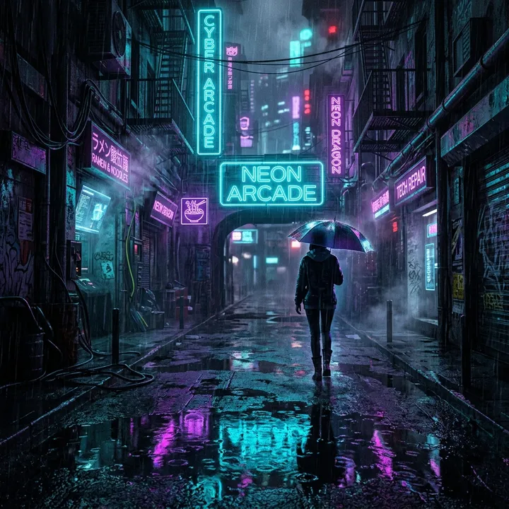 Reflections in Violet