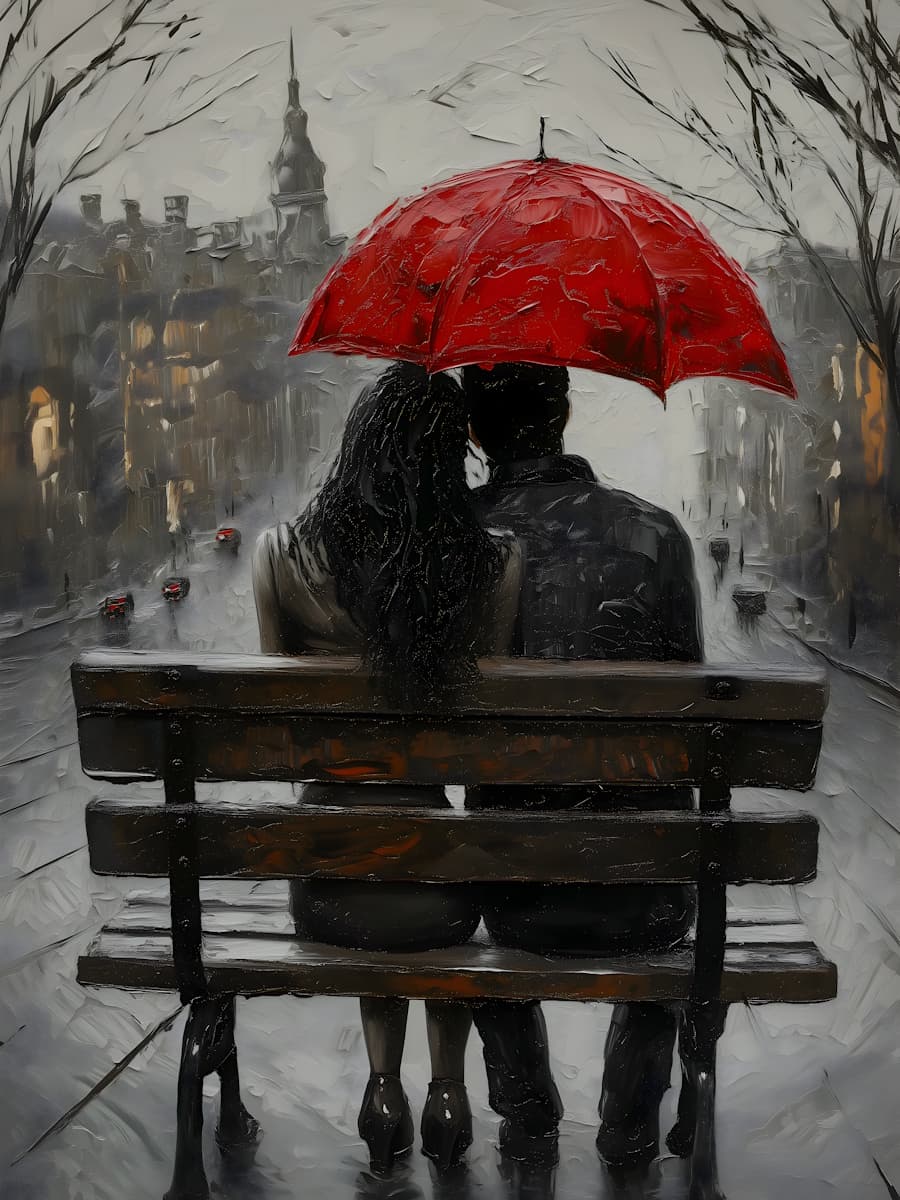 Under the Red Umbrella